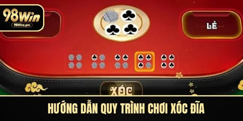 Hướng dẫn quy trình chơi xóc đĩa