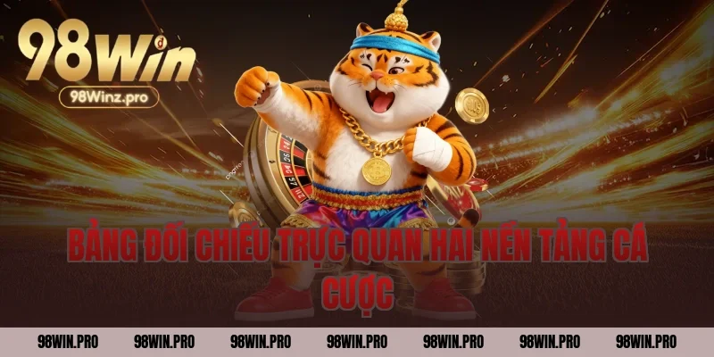 Bảng đối chiếu trực quan hai nền tảng cá cược